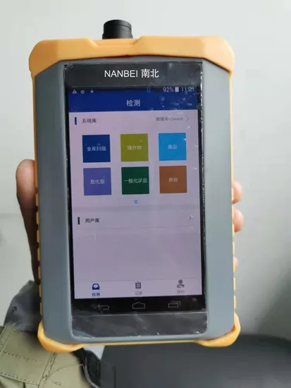 Espectrómetro Raman portátil Nanbei con Ce