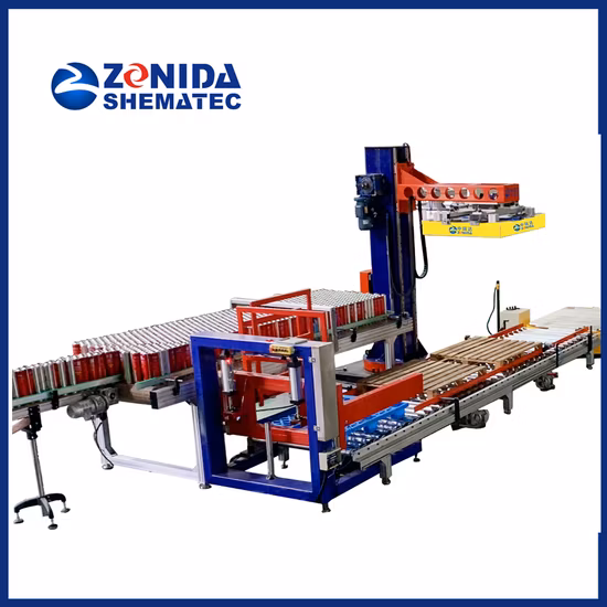 Máquina automática de envasado de metales